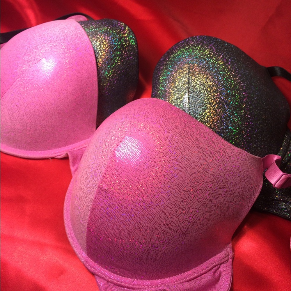 Joe Boxer Holographic 40D Push Up Bra Bundle